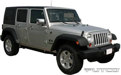 Putco - Jeep Wrangler Putco Exterior Chrome Accessory Kit - 405415 - Image 3