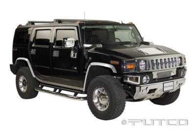 Hummer H2 Putco Exterior Chrome Accessory Kit - 405636