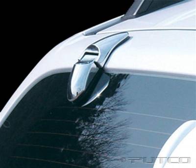 Hyundai Santa Fe Putco Chrome Rear Hinge Covers - 408107