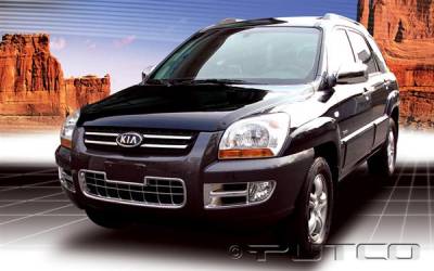 Kia Sportage Putco Chrome Air Intake Cover - 409112