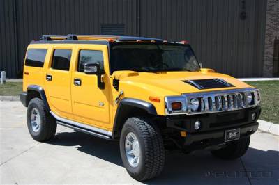 Putco - Hummer H2 Putco ABS Fender Trim - Carbon Fiber - 497007 - Image 4