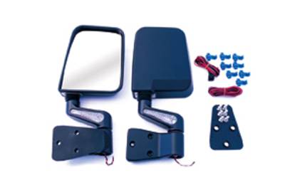 Rugged Ridge Heated Mirror - Black - 11002-2