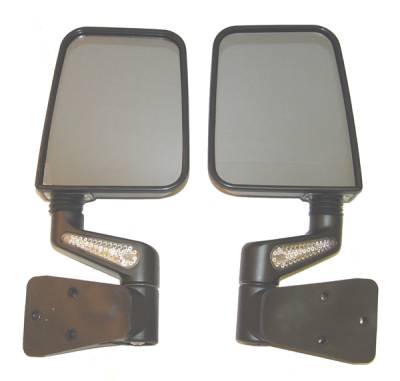 Rugged Ridge LED Heated Mirror - Black - 11015-2