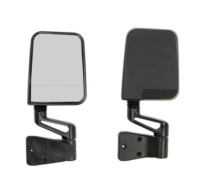 Rugged Ridge Dual Focal Point Mirror - Black - 11017-01