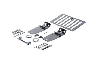 Rugged Ridge Hood Kit - Stainless Steel - 11101-03