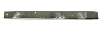 Rugged Ridge Front Bumper Treatment without Holes - Stainless Steel - 11107-04
