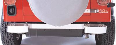 Rugged Ridge Bumperette - Polished Stainless Steel - 11108-01