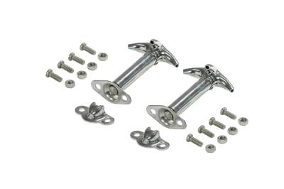 Rugged Ridge Hood Catch - Late Style - Stainless Steel - 11116-01