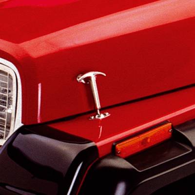 Rugged Ridge Hood Catch Kit - Stainless Steel - 11116-04