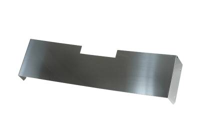 Rugged Ridge Frame Cover - Front - Stainless Steel - 11120-01