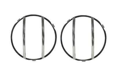 Rugged Ridge Euro Guard Kit - Headlight Guard - Stainless Steel - 11142-01