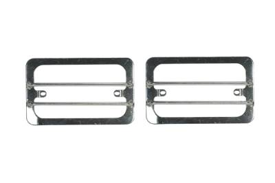 Rugged Ridge Euro Guard Kit - Turn Signal & Side Flare Guard - Front - 4 Piece - Stainless - 11142-02