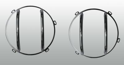 Rugged Ridge Euro Guard Kit - Headlight Guard - Stainless Steel - 11142-04