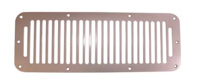 Rugged Ridge Hood Vent - Stainless Steel - Drilling May Be Required - 11185-06