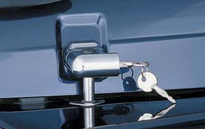 Rugged Ridge Locking Hood Catch - Pair - Black - 11210-1