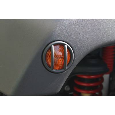 Rugged Ridge Euro Guard Kit - Side Flare Guard - Front - Black - 11231-12