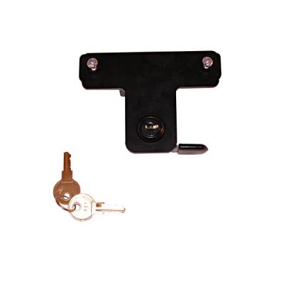 Rugged Ridge Hood Lock Kit - No-Drill - Comes with 2 Keys - 11252-05