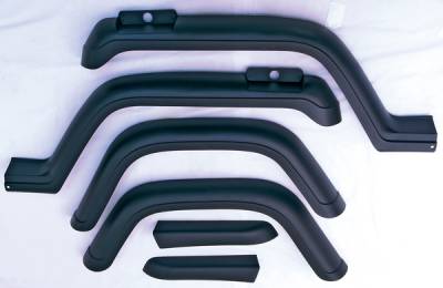 Omix Fender Flare Kit - 6 Piece - 11602-01