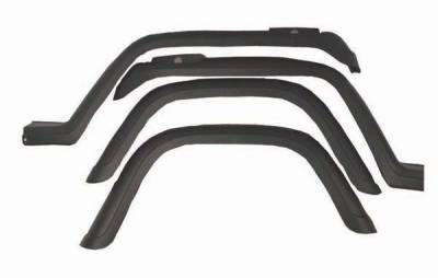 Omix Fender Flare Kit - 4 Piece - 11602-02