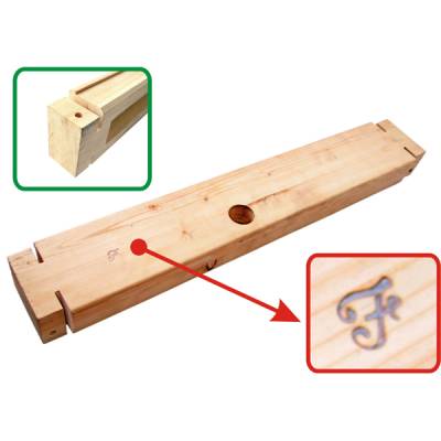 Omix Front Bumper Wood Fill - 12021-7