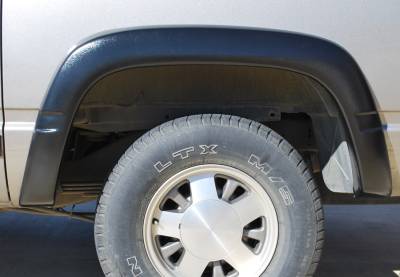 Prestige - GMC Sierra Prestige Rear Pair EX Wide Style Textured Fender Flare Set - EX101TB - Image 2