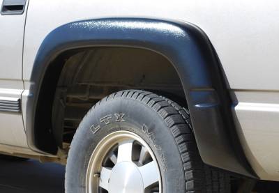 Prestige - GMC Yukon Prestige Rear Pair EX Wide Style Textured Fender Flare Set - EX101TB - Image 3