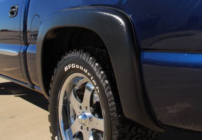 Prestige - GMC Sierra Prestige Rear Pair EX Wide Style Textured Fender Flare Set - EX103TB - Image 3