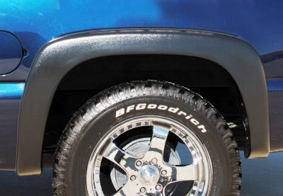 Prestige - Chevrolet Silverado Prestige Rear Pair EX Wide Style Textured Fender Flare Set - EX103TB - Image 2