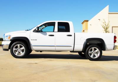 Prestige - Dodge Ram Prestige Rear Pair EX Wide Style Standard Fender Flare Set - EX203SB - Image 4