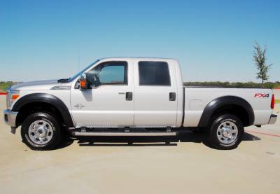 Prestige - Ford F250 Prestige Rear Pair EX Wide Style Standard Fender Flare Set - EX314SB - Image 4