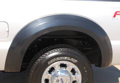 Prestige - Ford F350 Prestige Rear Pair EX Wide Style Textured Fender Flare Set - EX314TB - Image 2