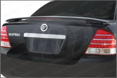 Ford 500 Restyling Ideas Spoiler with LED - 2-Post Style - 01-FO5005C2