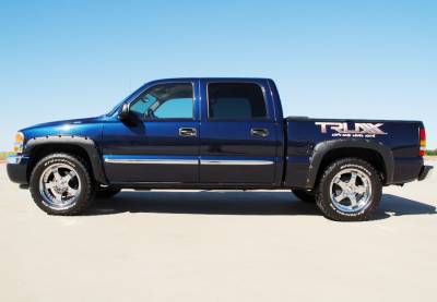 Prestige - Chevrolet Silverado Prestige Rear Pair RX Rivet Style Standard Fender Flare Set - RX103SB - Image 4