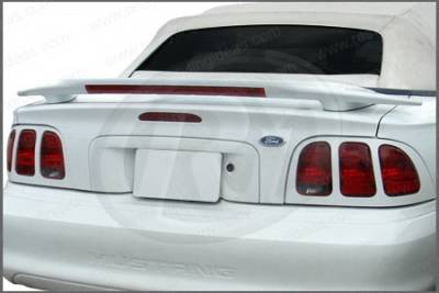 Ford Mustang Restyling Ideas Factory Cobra Style Spoiler with LED - 01-FOMU94FCL