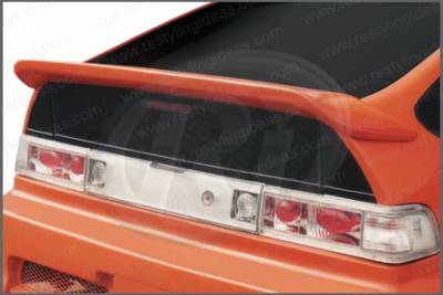 Honda CRX Restyling Ideas Whale Tail Style Spoiler without Wiper Hole - 01-HOCR88CWN