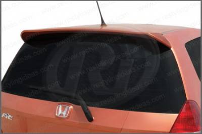 Honda Fit Restyling Ideas Factory Style Spoiler - 01-HOFI06CDX