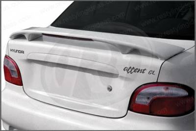 Hyundai Accent 2DR Restyling Ideas Factory Style Spoiler with LED - 01-HYAC00F2L