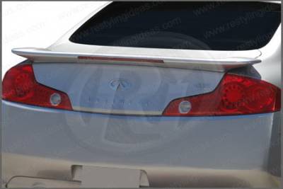Infiniti G35 2DR Restyling Ideas Factory Style Spoiler with LED - 01-ING303F2L