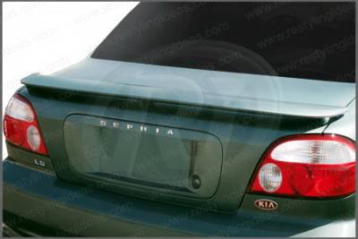 Kia Sephia Restyling Ideas Factory Style Spoiler with LED - 01-KISE98FL