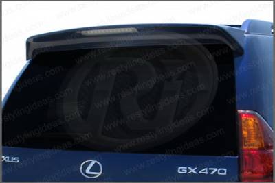 Lexus GX Restyling Ideas Factory Style Spoiler with LED - 01-LEGX03FCL