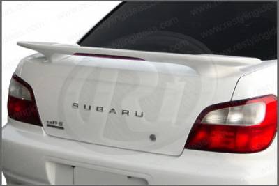 Subaru Impreza Restyling Ideas Factory Style Spoiler with LED - 01-SUIM02FL