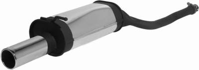Volkswagen Passat Remus Rear Silencer with Exhaust Tip - Round - 955598 0505L