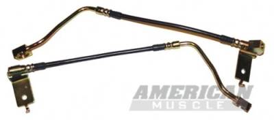 Ford Mustang J&M Stainless Steel Teflon Brake Hoses