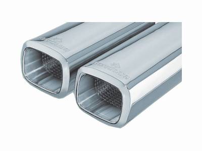 Audi A8 Remus Romulus Rear Silencer with Dual Exhaust Tips - Square - 049194 0546R