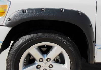 Prestige - Dodge Ram Prestige Front Pair RX Rivet Style Textured Fender Flare Set - RX203TA - Image 2