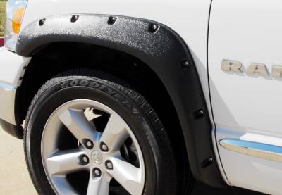 Prestige - Dodge Ram Prestige Front Pair RX Rivet Style Textured Fender Flare Set - RX203TA - Image 3