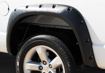 Prestige - Dodge Ram Prestige Rear Pair RX Rivet Style Textured Fender Flare Set - RX203TB - Image 3