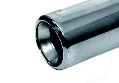 Jaguar XK8 Remus Duplix Rear Silencer with Left with Right Sides with Exhaust Tip - Round - Turbo Design - 339106 1572TD