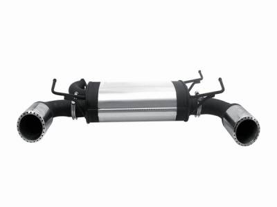 Nissan 350Z Remus Duplix Rear Silencer with Left with Right Sides with Exhaust Tip - Round - Turbo Design - 609003 1580TD