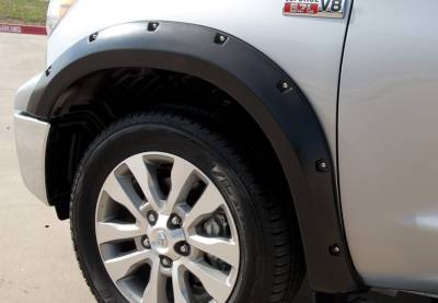Prestige - Toyota Tundra Prestige Front Pair RX Rivet Style Textured Fender Flare Set - RX603TA - Image 2